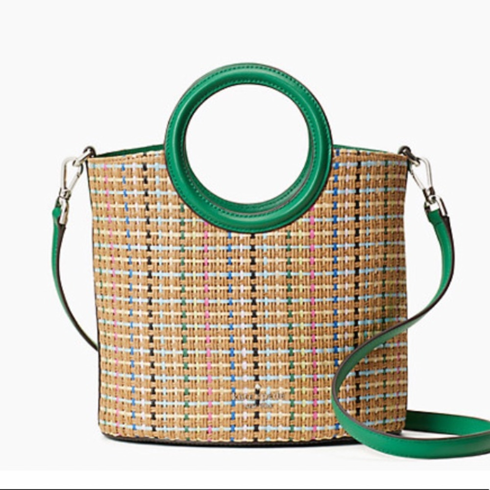 ♠️Kate spade ♠️ Jenny straw small tote - Picture 3 of 6